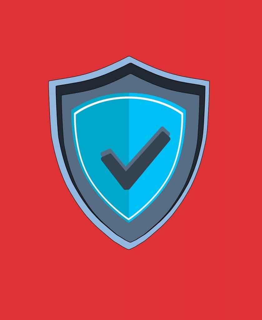 Free sign security coat of arms vector